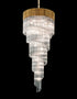 Kuna Pendant Round 5 Layer Spiral 23 Light